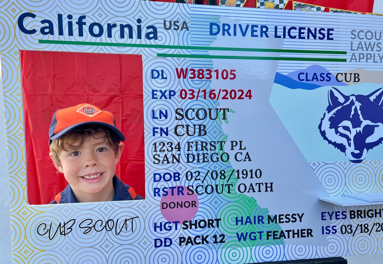 Pinewood Derby 2023 Pack 12 San Diego